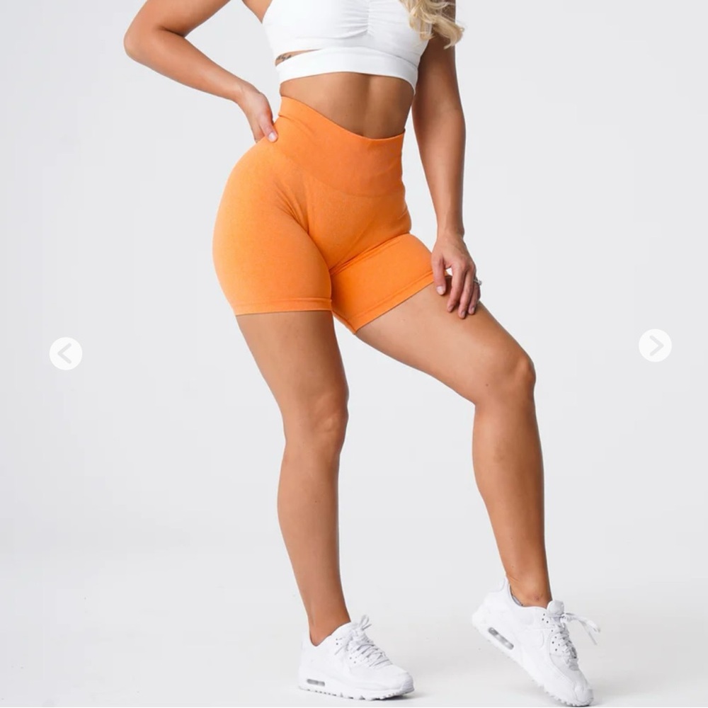 NVGTN Sunset Orange Pro Shorts